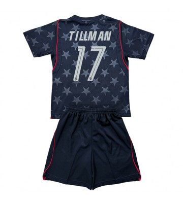 Förenta stater Malik Tillman #17 Replika Bortatröja Barn VM 2026 Kortärmad (+ Korta byxor)